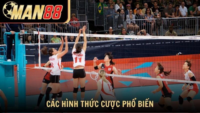 Các hình thức kèo phổ biến khi soi kèo bóng chuyền tại Man88