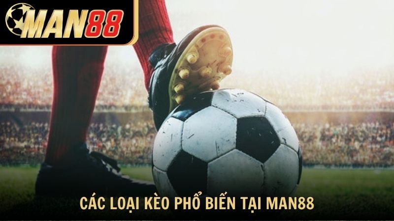 Các loại kèo phổ biến cần biết khi soi kèo bóng đá Man88