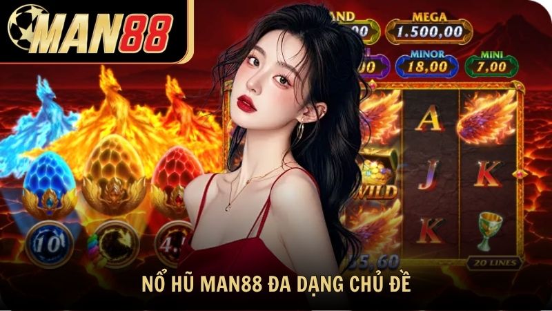 Nổ Hũ Man88 đa dạng chủ đề, trải nghiệm không giới hạn