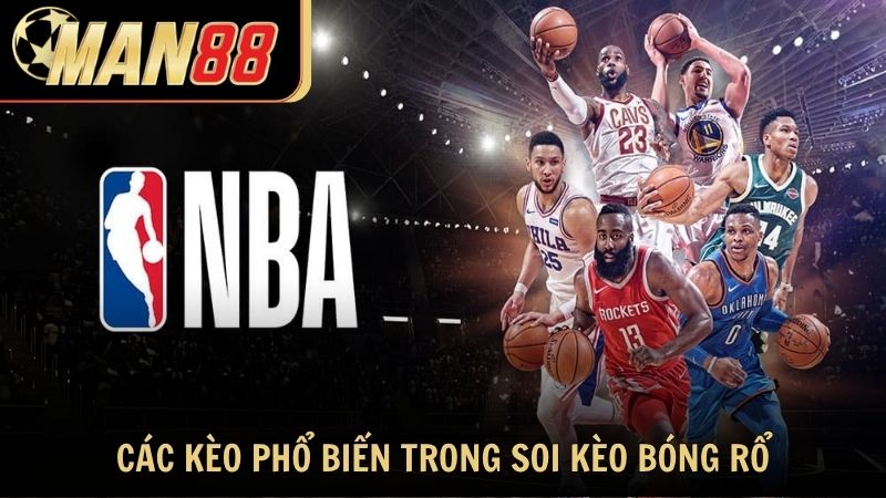 Các hình thức kèo phổ biến trong soi kèo bóng rổ tại Man88
